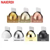 NAIERDI Magnetic Door Stopper Stainless Steel Rubber Door Stops Non Punching Sticker Hidden Door Holders Nail-free Door Hardware ► Photo 3/6