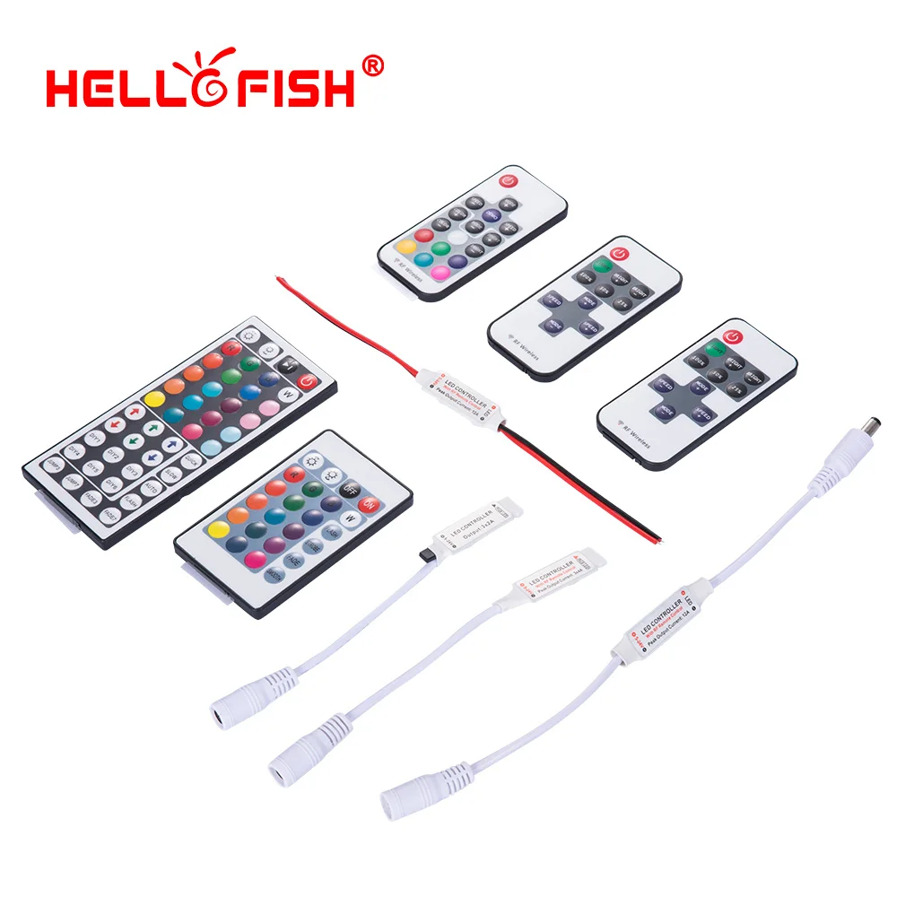 rgb-led-strip-mini-controller-dimmer-ir-infrared-rf-wireless-remote-44-24-17-key-hello-fish