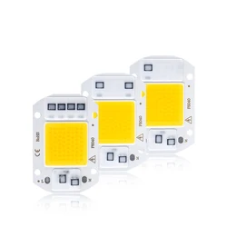 LED COB lamp beads 10W 20W 30W 50W AC 220V IP65 Smart IC without driver DIY flood light LED bulb spot light outdoor patch light