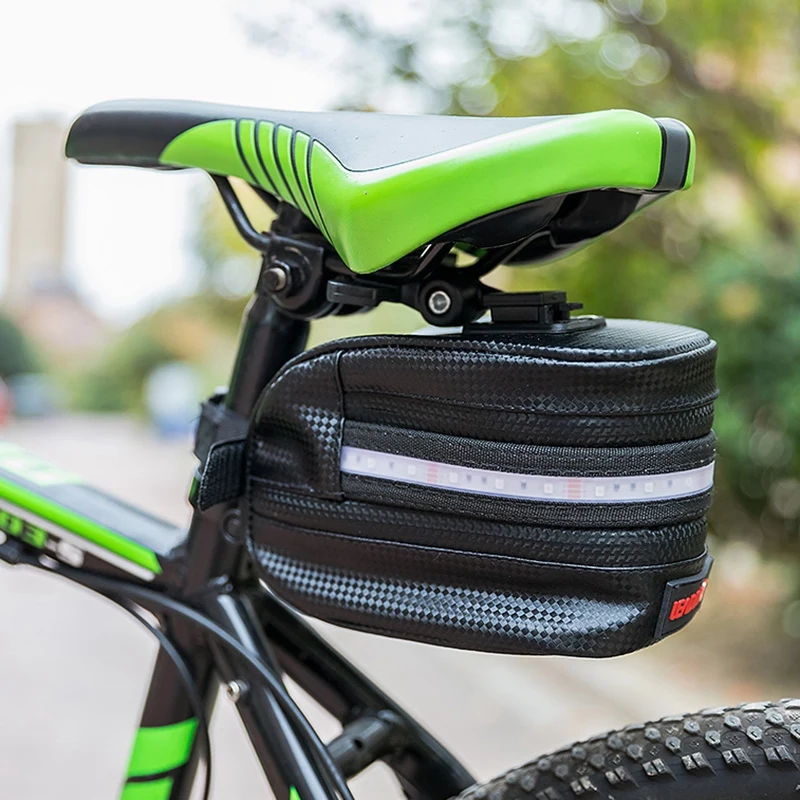 Leadbike открытый велосипедный мешок хвост посылка с Usb зарядка Водонепроницаемый светодиодный светильник Предупреждение велосипедное седло мешок