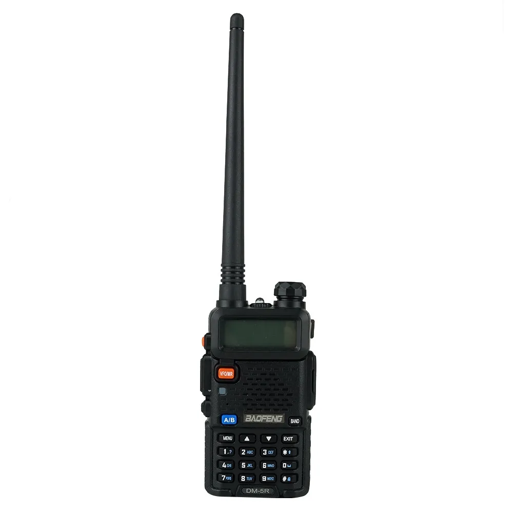 Baofeng UV-5R портативная рация профессиональная CB радиостанция трансивер 5 Вт VHF/UHF портативная тактическая охотничья рация - Цвет: BK