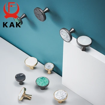 KAK Nordic Gold Cabinet Knobs and Handles Fashion Hanging Hooks Wall Decoration Hook Furniture Knobs Kitchen Handle Hardware