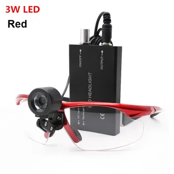 

High Quality 3/5W LED Medical Headlight Headlamp Dental Sugical ENT Headlamp with Glasses