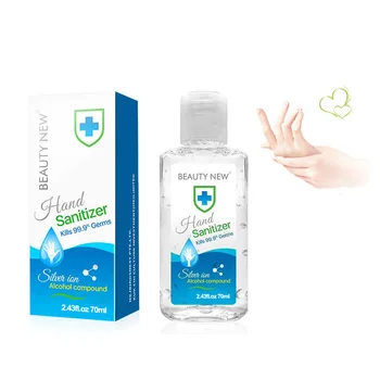 

Portable Antibacterial Hand Sanitizer Disposable Disinfectant Gel Bacteriostatic Gel Hand Cleaning Wipe Out Bacteria 70ml