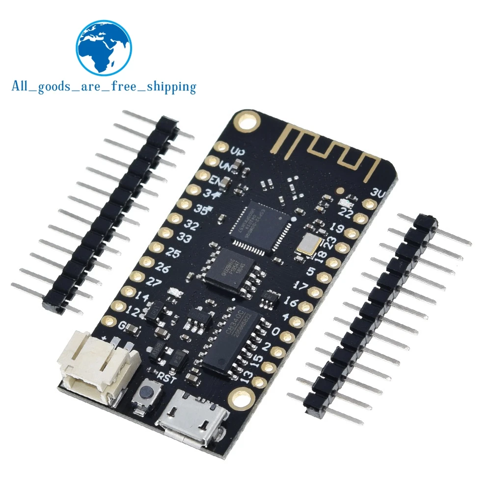 WEMOS Lite V1.0.0 Wifi DESARROLLO DE Bluetooth antena ESP-32 ESP32 CH340 CH340G Rev1 MicroPython 4MB Micro USB para arduino