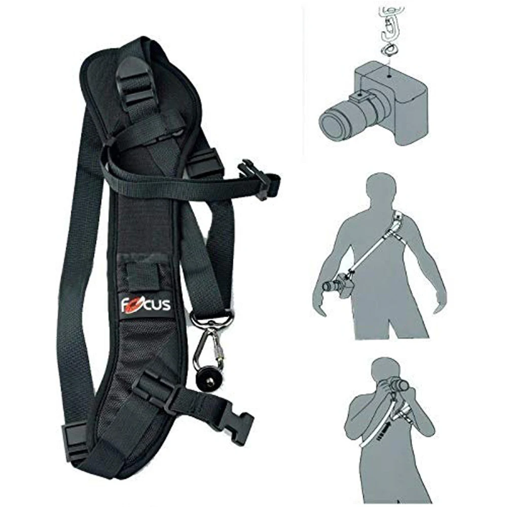 

Photographic Professional Shoulder Strap Fast Gunman Adjustable Shoulder Sling Neck Strap For Nikon Canon Camera