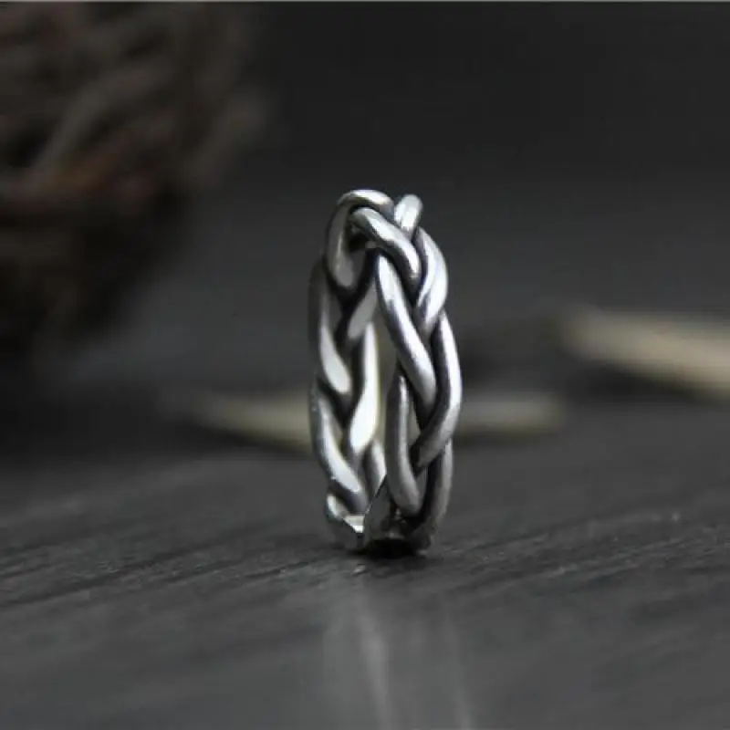 Женские винтажные кольца ручной работы из 100% 925 пробы серебра|925 sterling silver ring|sterling