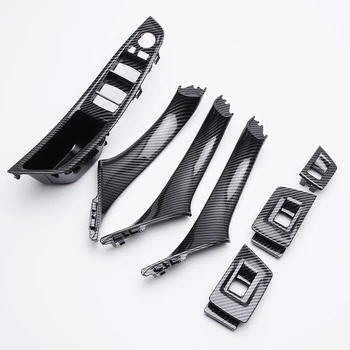 

LHD & RHD car accessories interior door handles carbon fiber door handles for bmw f10 520d bmw f11 replacement