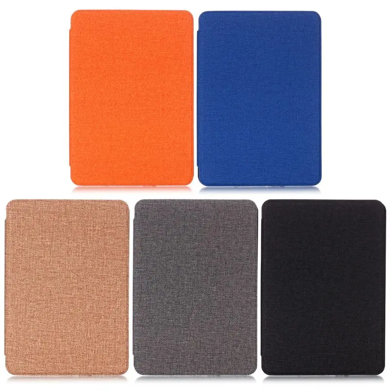 

Flip Cloth Pattern Protective Cover Smart Case Protector for Amazon Kindle Paperwhite (2018) E-book Reader Accessories E65A