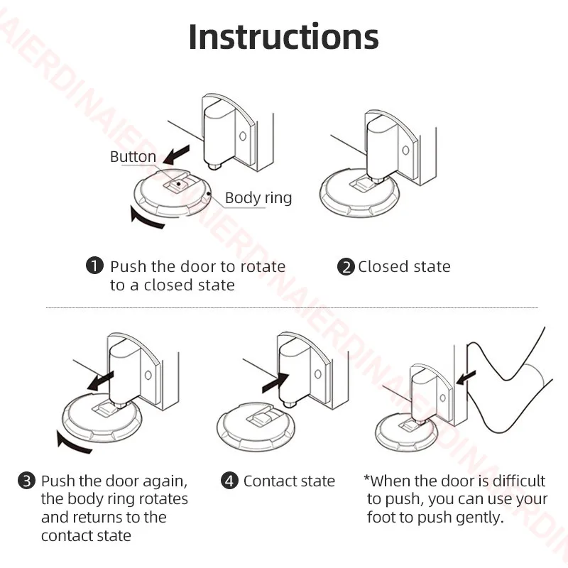 porta, Heavy Duty, liga de zinco, travamento