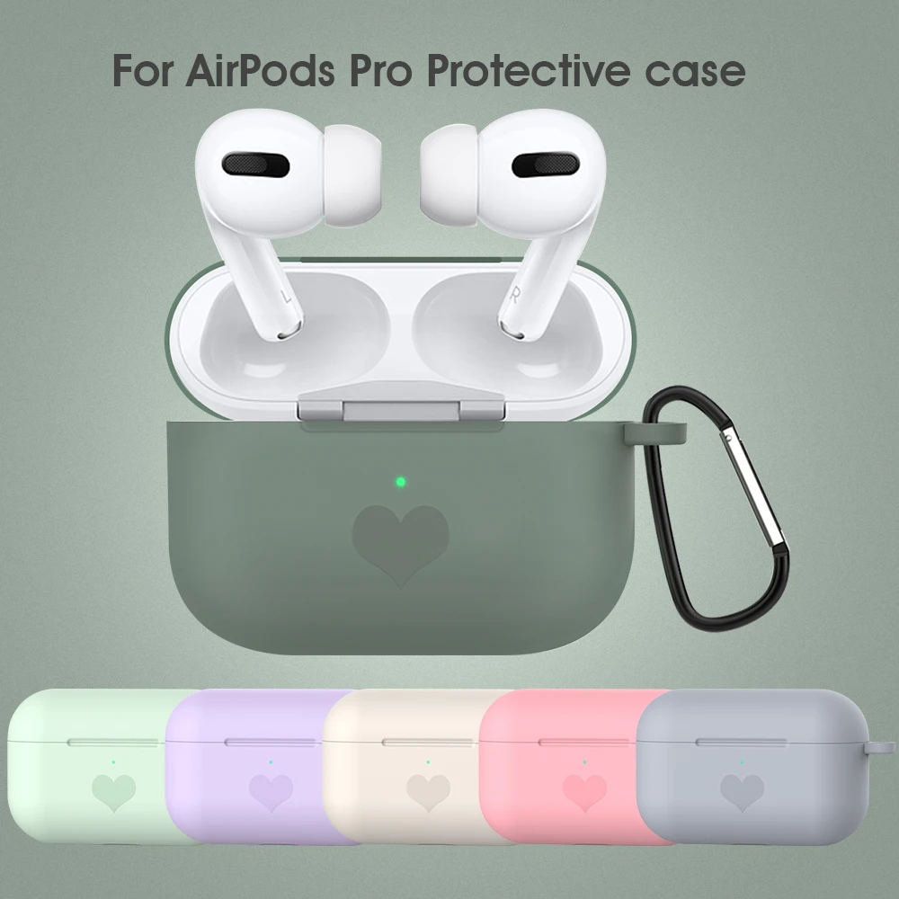 Силиконовый чехол для AirPods Pro bluetooth гарнитура протектор матовая крышка 3 е