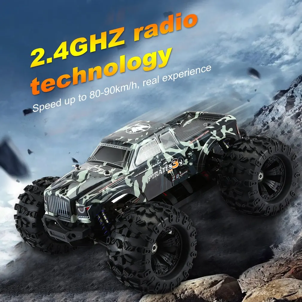 zd Racing MT8 Pirates3 1/8 2,4G 90 км/ч Электрический бесколлекторный гоночный автомобиль внедорожник модель на широкую ногу внедорожник Monster RTR/Рама для вагонетки с противовесом