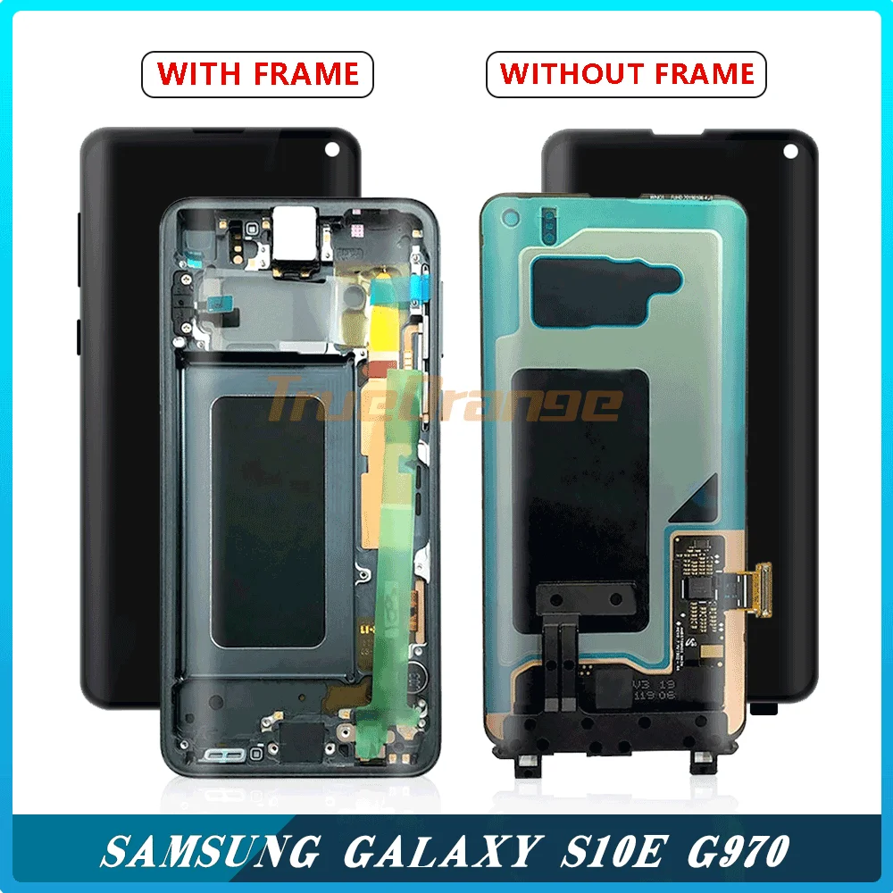 

Original For Samsung Galaxy S10E G970 LCD Display Touch Screen Digitizer Replacement Part S10 E LCD G970F/DS G970U G970W Display