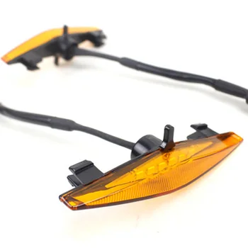

Set Grille LED Lights Parts ABS Plastic Lamp Bulbs Accessories Car Auto