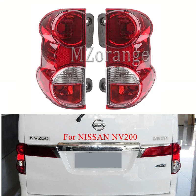 

Rear Tail Light For NISSAN NV200 26550-JX00A 26555-JX31A Rear Warning Bumper light No Bulb Tail Stop Brake Turn Signal Fog Lamp