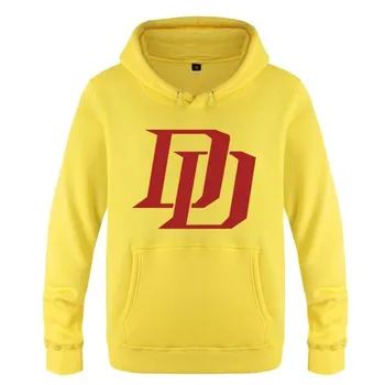 

Hoodies Men Novelty Daredevil DD Logo Mens Hoodie High Quality Fleece Long Sleeve Skate Men's Sweatshirt Male Tracksuit Hip Hop