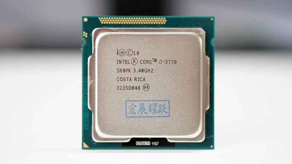 Intel Core  i7-3770 I7 3770  Processor cpu LGA 1155  100% working properly Desktop Processor best processor for laptop