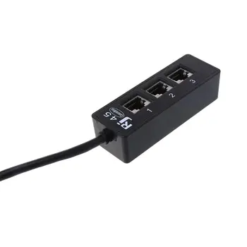 

1 to3 Socket LAN Ethernet Network RJ45 Plug Splitter Extender Adapter Connector 28GE