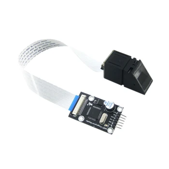 

Waveshare UART Fingerprint Reader Module STM32F205 Onboard Fingerprinting Module Algorithm TFS-9 Optical Sensor TFS-D400 Kit