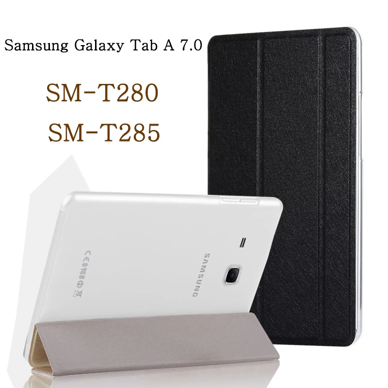 

Tablet case for funda Samsung Galaxy Tab A 7.0 2016 case SM-T280 SM-T285 T280 T285 leather flip cover stand case protective shel