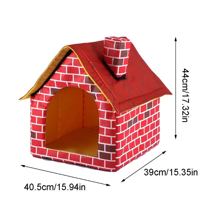 large soft indoor dog house