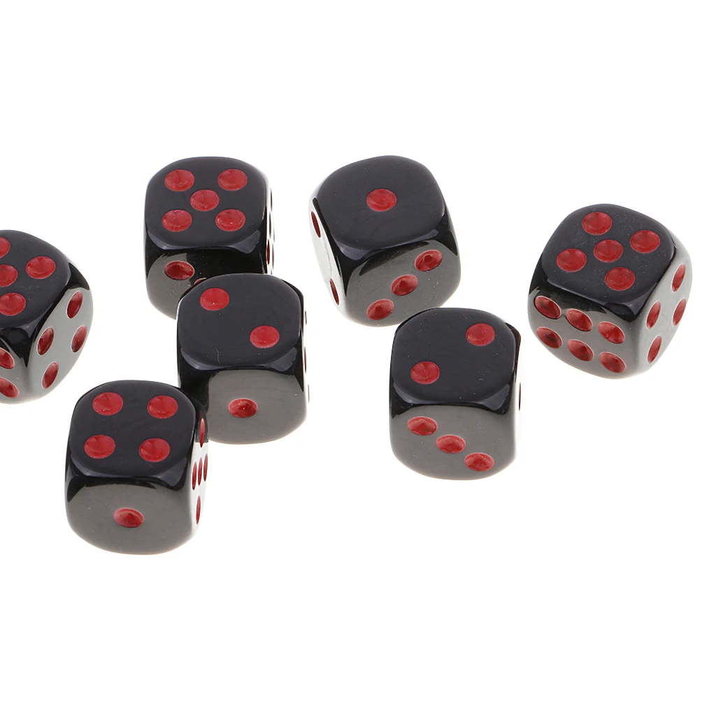 20 Pcs D6 Dice Die Set for Dungeons &Dragons TRPG MTG Board Games Xmas Gifts