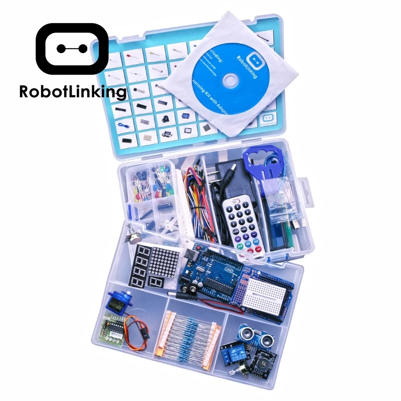 25 Комплектов Robotlinking UNO Project самый полный стартовый комплект и 33 комплекта 37 сенсорных комплектов V2.0