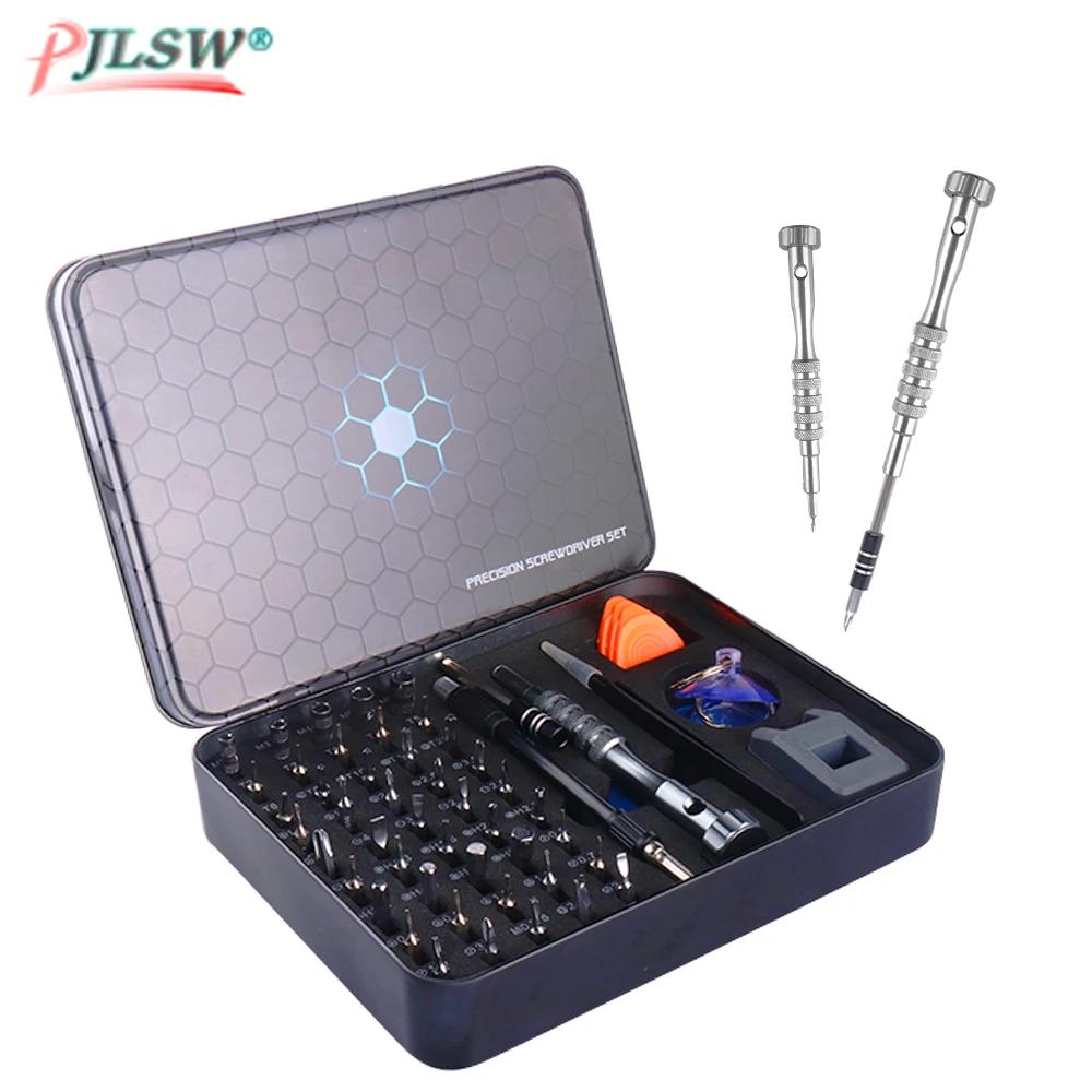 

PJLSW Screwdriver Set 55 in 1 Screwdriver Repair Tool Set For iPhone Cellphone Tablet PC Worldwide Store Hand tools