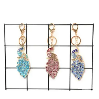 

3pcs/Set Full Drill Diamond Painting Key Chain Bag Pendant for Art Craft Key Ring Phone Charm Bag Decor Beautiful butterfly