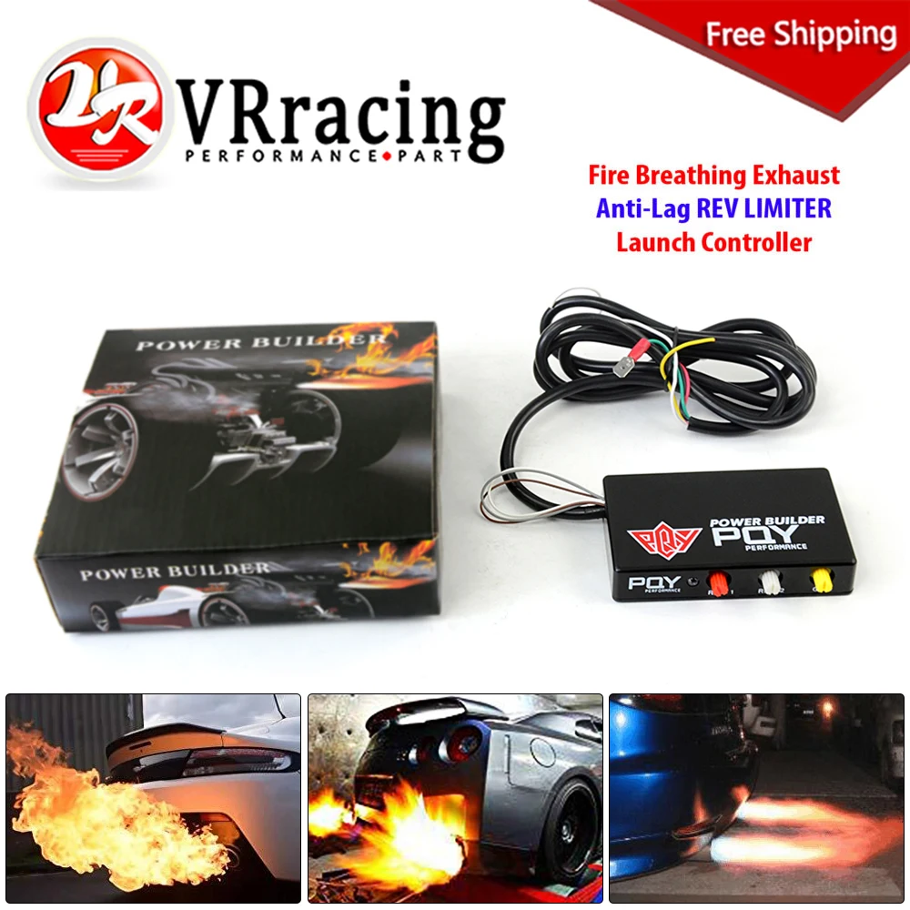 Desempenho Fire Breathing Exhaust, AntiLag REV Limiter, Lançamento