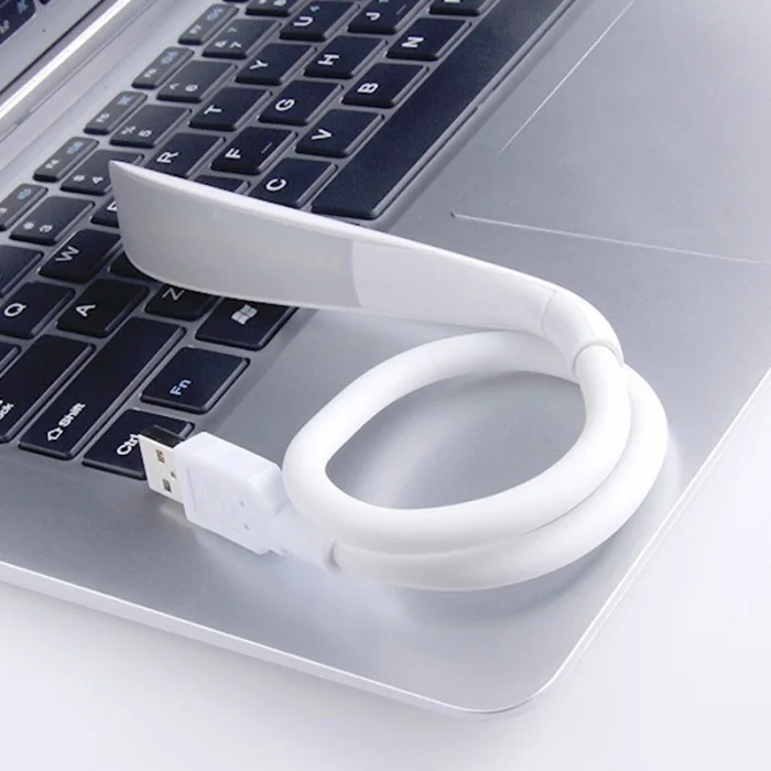 USB лампа для чтения портативный ноутбук USB светильник с 14 светодиодный с регулируемой яркостью сенсорный Переключатель гибкий гусиная шея FAS6