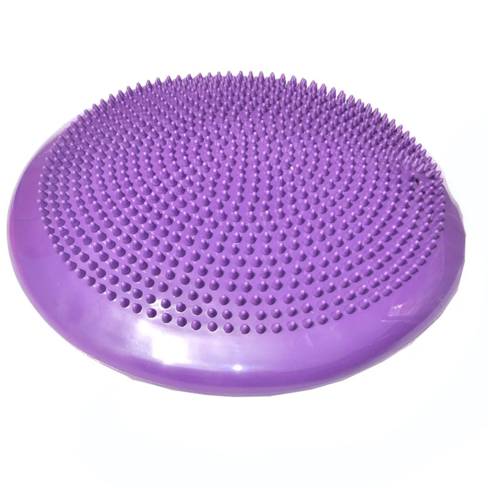 Одна стабильность дисковые накладки для балансировки вобль Подушка лодыжки колено доска Прочный надувной Йога массажный мяч коврик универсальный мяч для йоги
