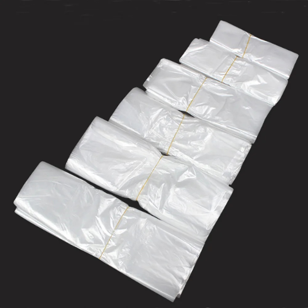 

1kg Transparent plastic bag food packaging bag vest bag supermarket shopping bag packing bag