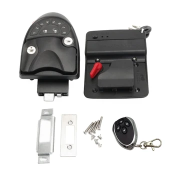 

Brand New Car Security Remote Control Door Lock Latch Handle Knob Kit