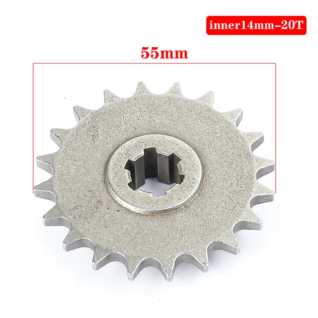 Pignone Anteriore 6T Per Minimoto E ATV - Ricambio Per Motori 2 Tempi 47cc 49cc | Resistente E Preciso