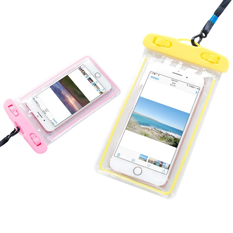 

2246 Universal Night Light Waterproof Cellphone Bag Outdoor Wallet Drifting Diving Cover Underwater Photo Shoot Waterproof Bag