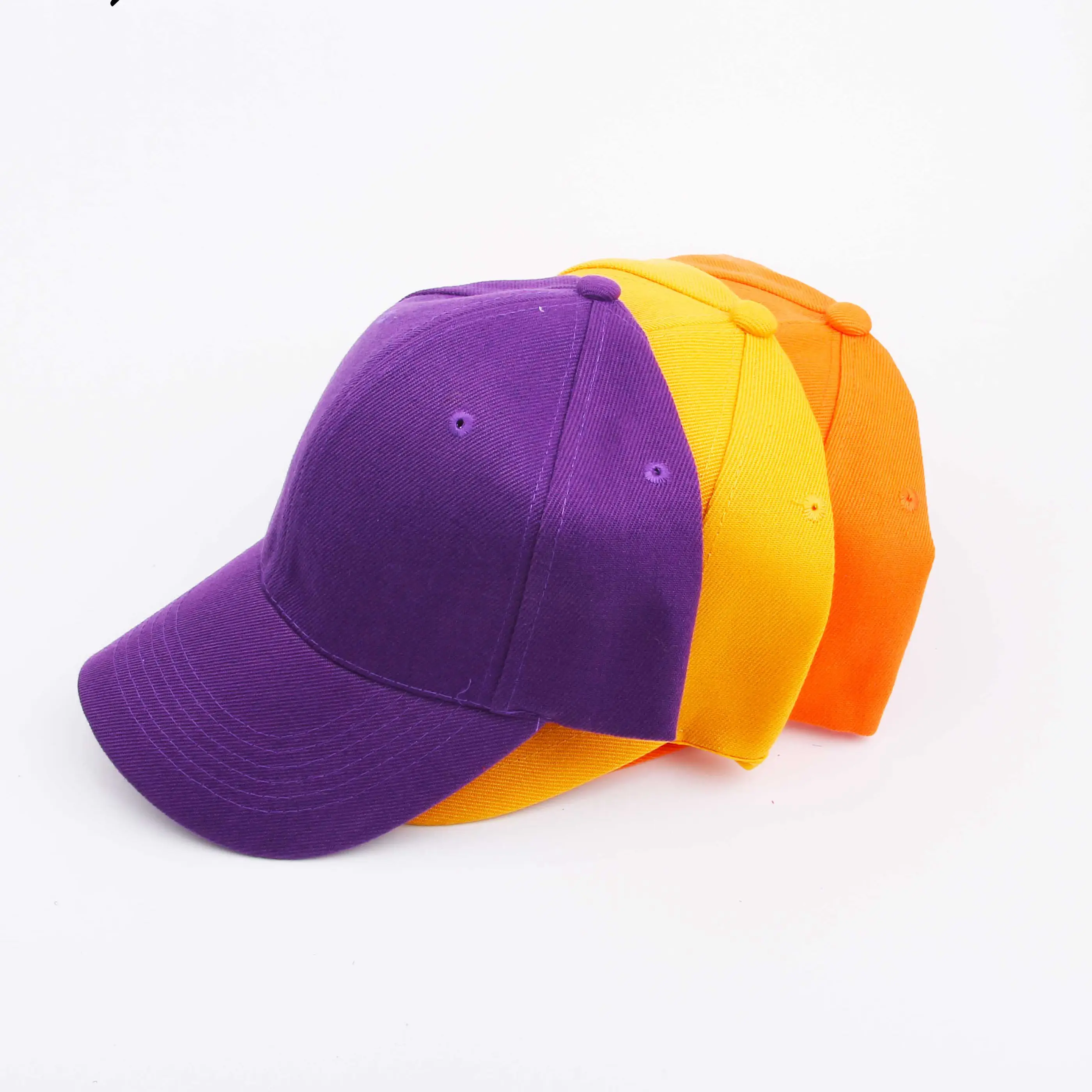 

HOT NEW Curved Sun Visor Light Board Solid Color Orange Yellow Purple colorful Baseball Cap Men women fahsion outdoor sport hat