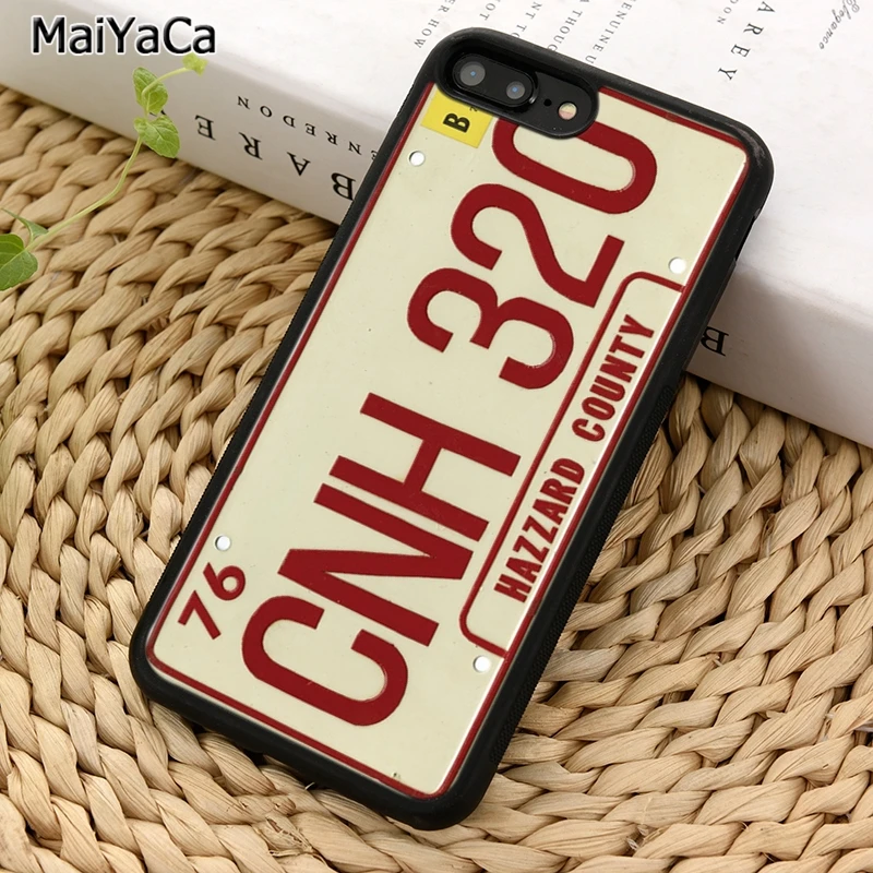 MaiYaCa чехол для телефона с номерным знаком дукеры гамащерицы iPhone 5 6S 7 8 plus 11 12 Pro X XR XS