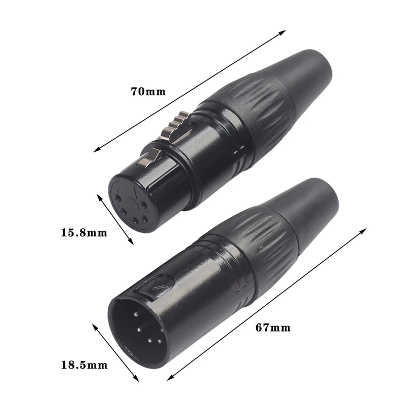 5Pin Xlr Diy ÷  پ  ũ, Dmx Cables-5Pin