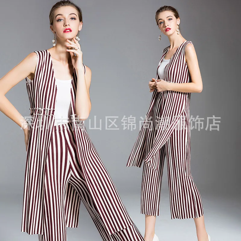 ^Cheap Fashion 2019 Autumn Ol/Formal Wear Elegant Korean-style WOMEN'S Waistcoat Cardigan Collarless