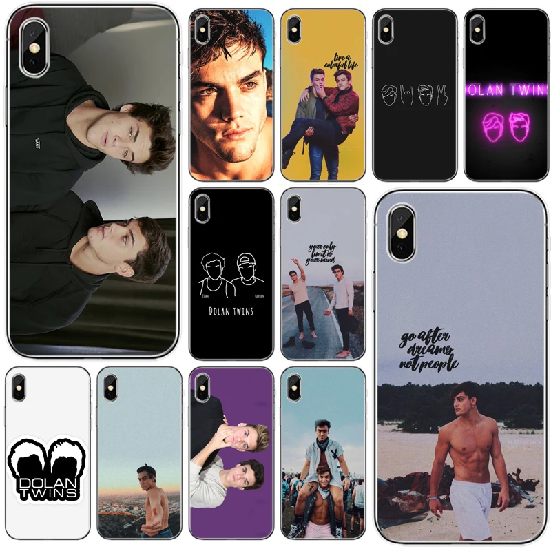 Чехол для телефона из мягкого силикона ТПУ с изображением близнецов Dolan iPhone 5 5S SE 6