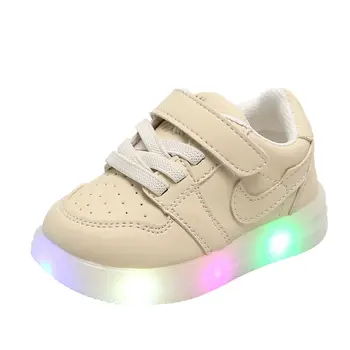 

0-3Years Fashion Light Baby Sneakers Boys Girls Solid Color Flats Shoes For Infant Boy First Walkers Soft Autumn Shoes Green