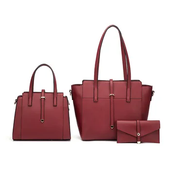 

Women's Bag 2019 New Wing Bag Mother Bag Fashion Bag Three-piece Set
