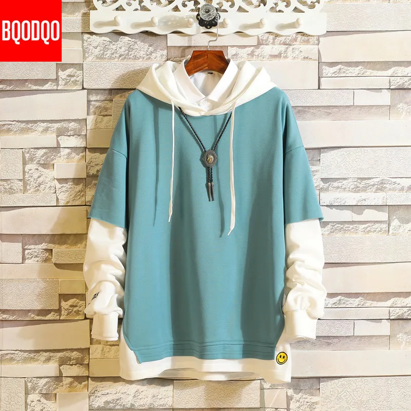 5XL Hoodies Sweatshirts Men Fake 2PAC Cotton Hooded Japanese Style Sweatshirt Mens Hip Hop Brown Causal Hoodiee Xxxtentacion | Мужская