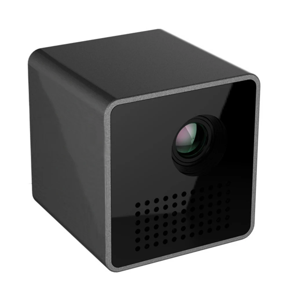 P1S мини куб проектор DLP HD 1080P домашний кинотеатр проекторы беспроводной портативный WiFi для смартфонов xk88
