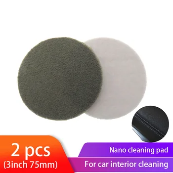 

3Inch 75mm Nano Cleaning Cloth Hook and Loop For Car Care Wash Stains Removing Leather Products Window Glass