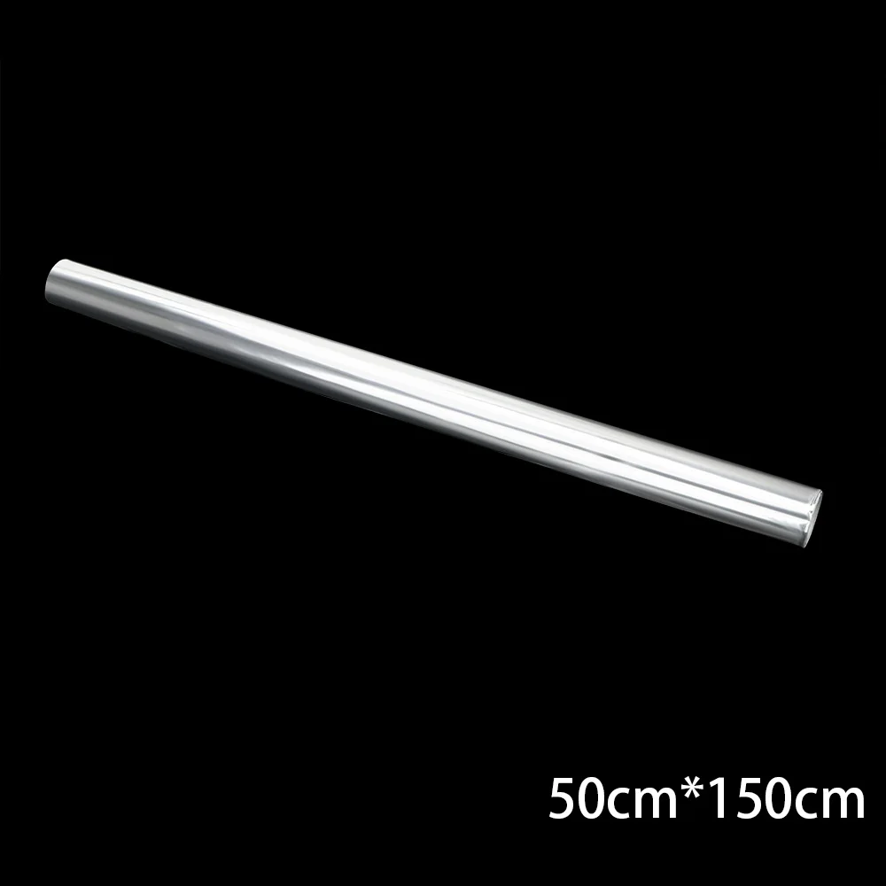 FORAUTO Flexible Silver Chrome Mirror Vinyl Wrap Film Car Sticker Car-styling Car Stickers Decals Sheet DIY High Stretchable