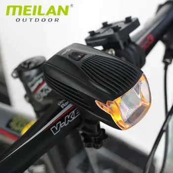 

Meilan X1 Waterproof Led Lampe Bicycle Fiets Bike Lights Smart Front USB Rechargeable Handlebar Lantern Flashlight for Bike