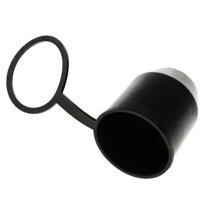 1х ПВХ черный фаркоп мяч буксировочный колпачок крышка буксировочная сцепка прицеп Защитная крышка