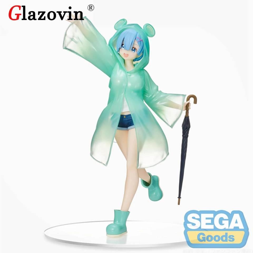 Глянцевый оригинальный SEGA версия Re: жизнь в другом мире от нуля Rem дождевик
